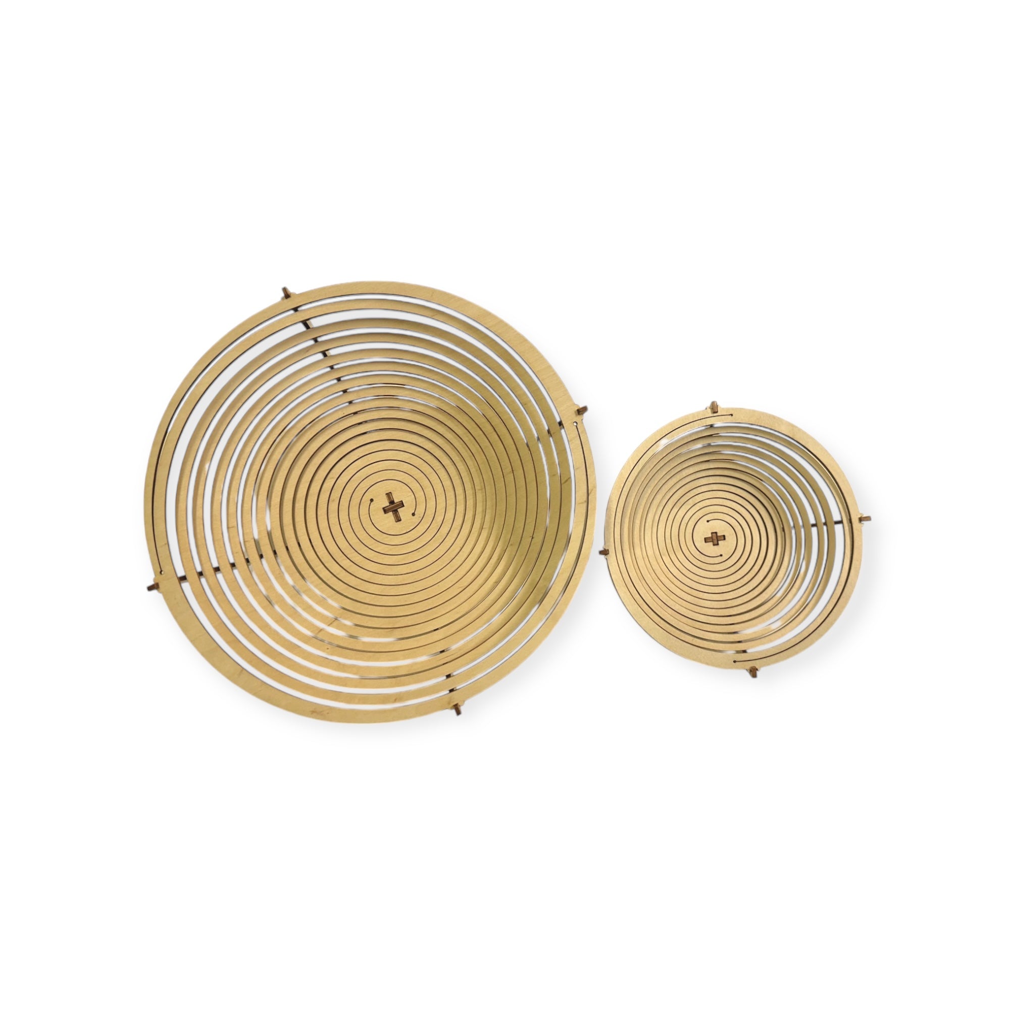 Koivuvaneriset koottavat kulhot - Hurrikaani